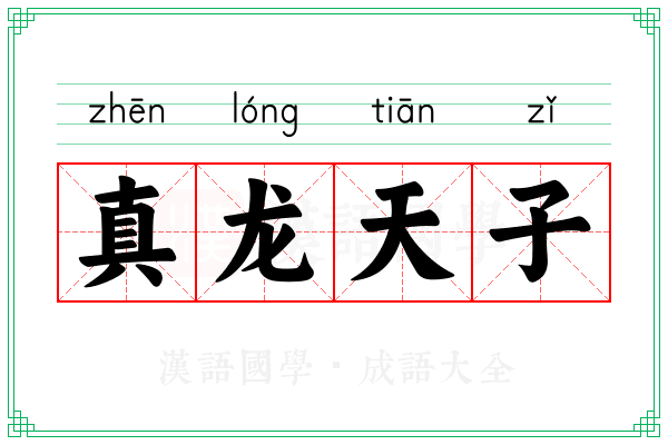 真龙天子