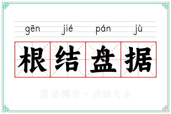 根结盘据
