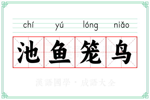 池鱼笼鸟 池鱼笼鸟