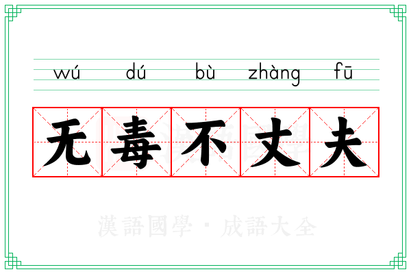 无毒不丈夫 无毒不丈夫