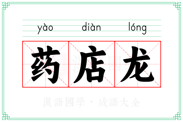 药店龙