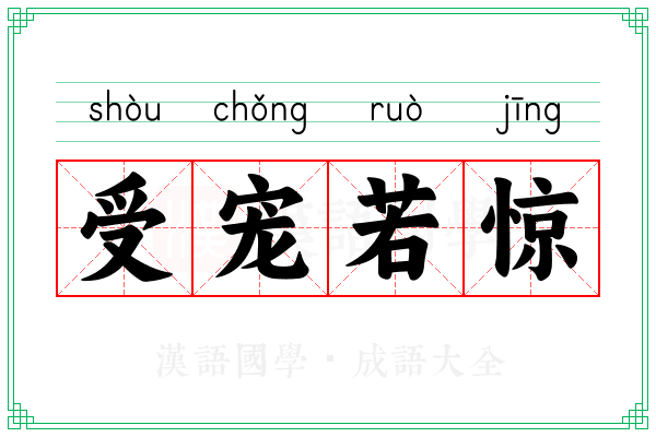 受宠若惊 受宠若惊