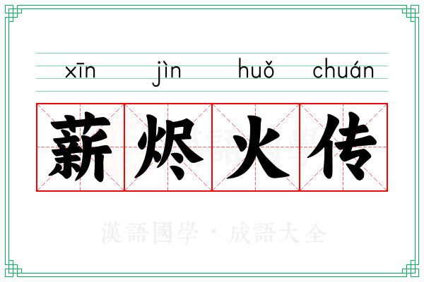 薪烬火传