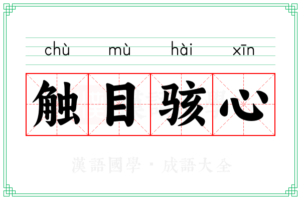 触目骇心 触目骇心