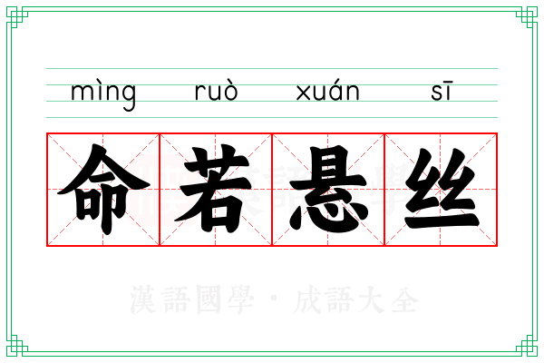 命若悬丝 命若悬丝