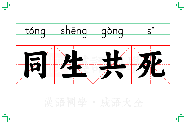 同生共死 同生共死