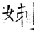 𡛷(石经·唐·开成石经)
