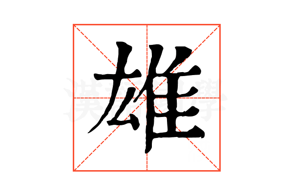 雄 雄