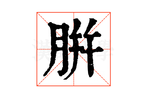 腁 腁
