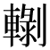 𰹡
