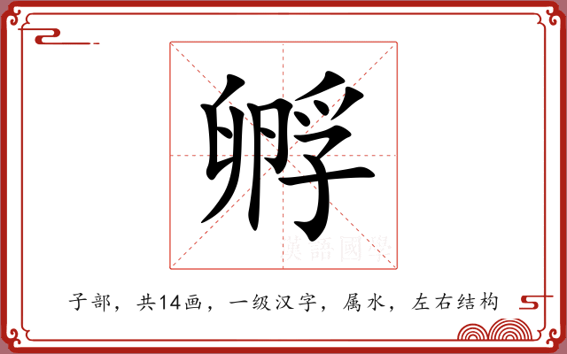 孵 孵