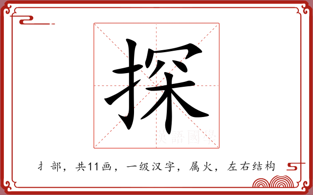 探 探