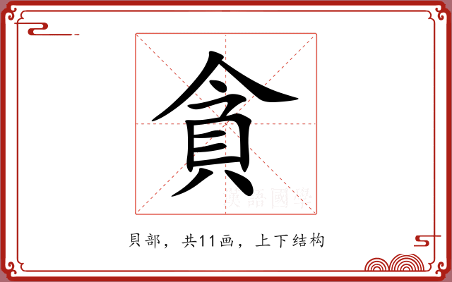 貪 貪
