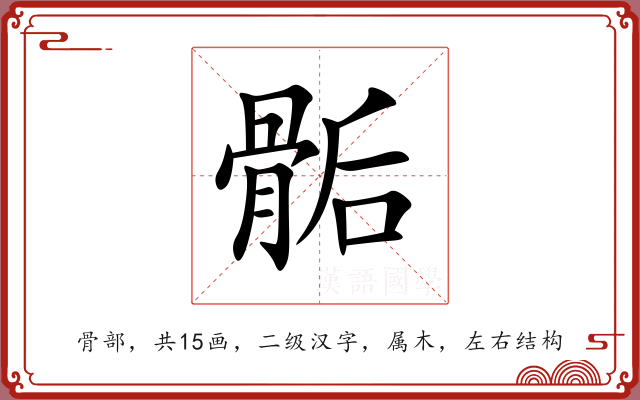 骺 骺