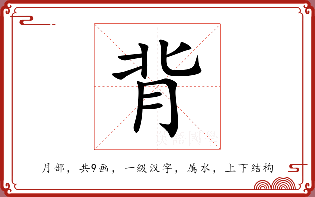 背 背
