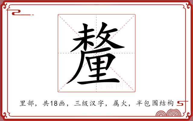 釐 釐