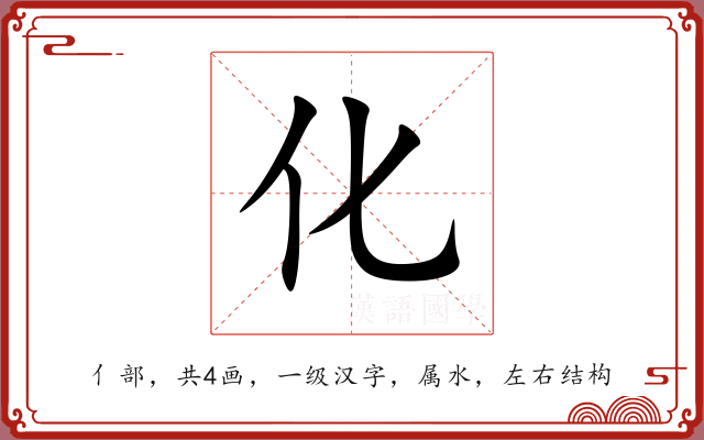 化 化