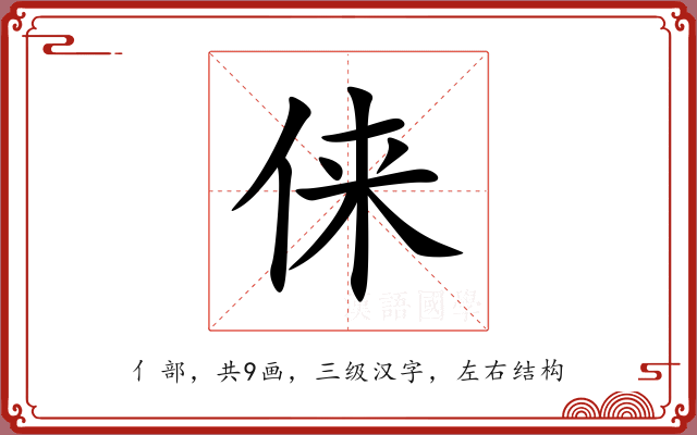俫 俫