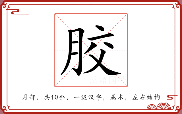 胶 胶