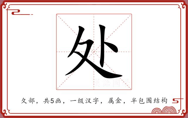 处