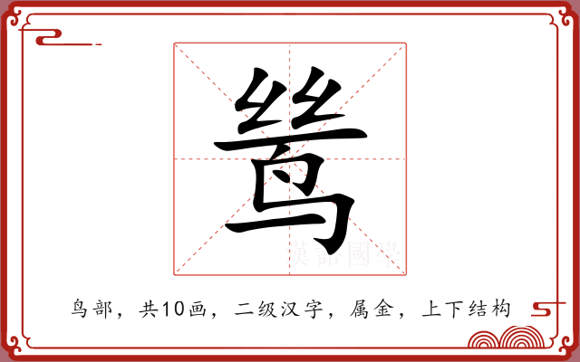 鸶