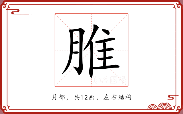 脽 脽