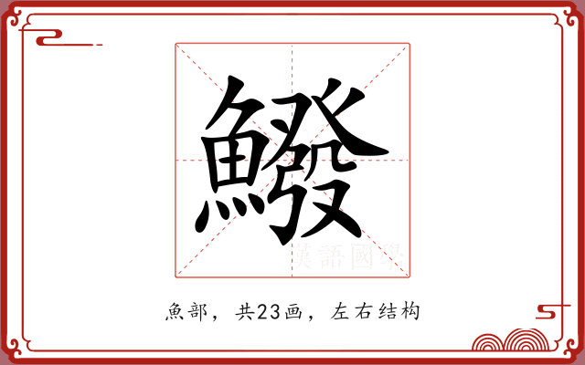鱍