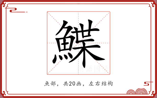 鰈